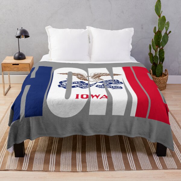 Item preview, Iowa Home - State Flag designed and sold by DonDota.