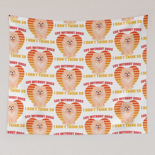 Item preview, life without dogs i dont think so dog lover retro vintage designed and sold by GoodyLeo.