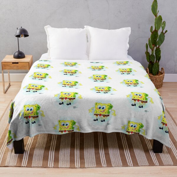 Vista previa del artículo con la obra «Bob Esponja», diseñado y vendido por Lyssadooodles.