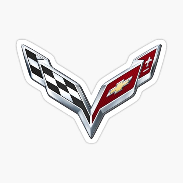 Corvette-Emblem C7 Sticker