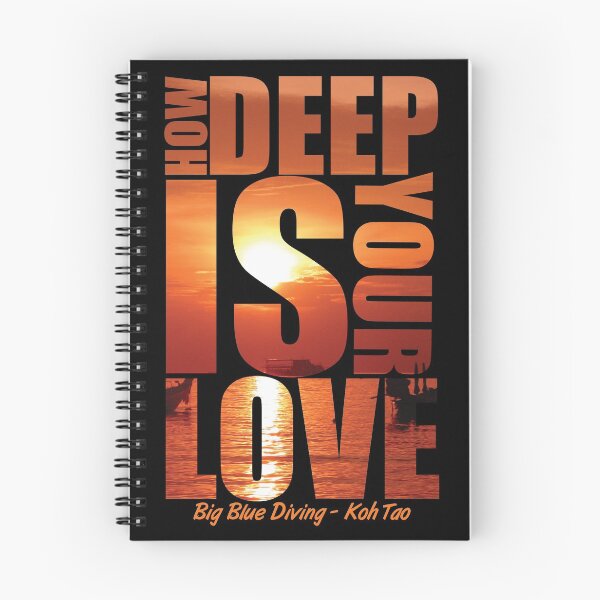 Item preview, Big Blue Diving - How Deep is your love - Sunset designed and sold by BigBlueDiving.