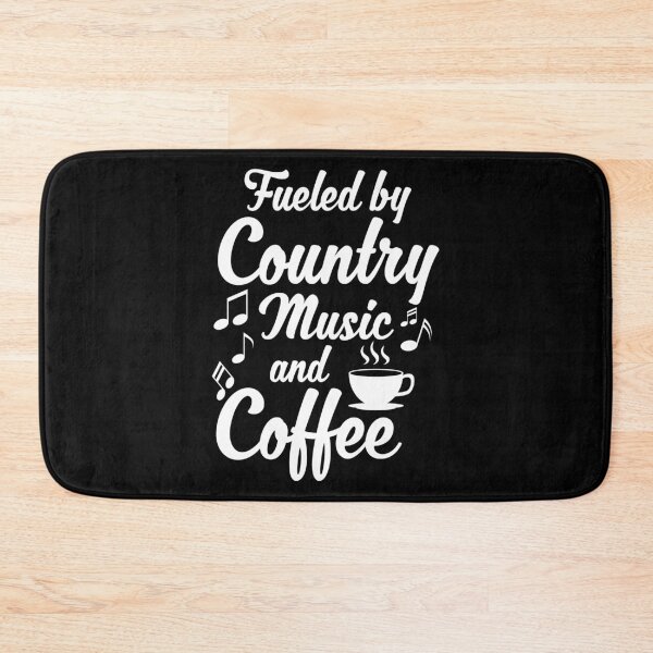 Item preview, Country Music Lover Fueled By Coffee Funny Gift designed and sold by haselshirt.