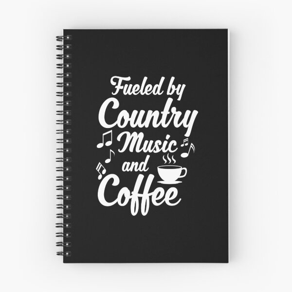 Item preview, Country Music Lover Fueled By Coffee Funny Gift designed and sold by haselshirt.