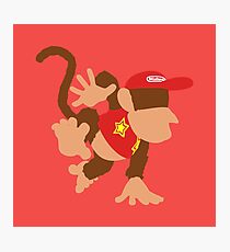 Smash Bros - Diddy Kong Photographic Print