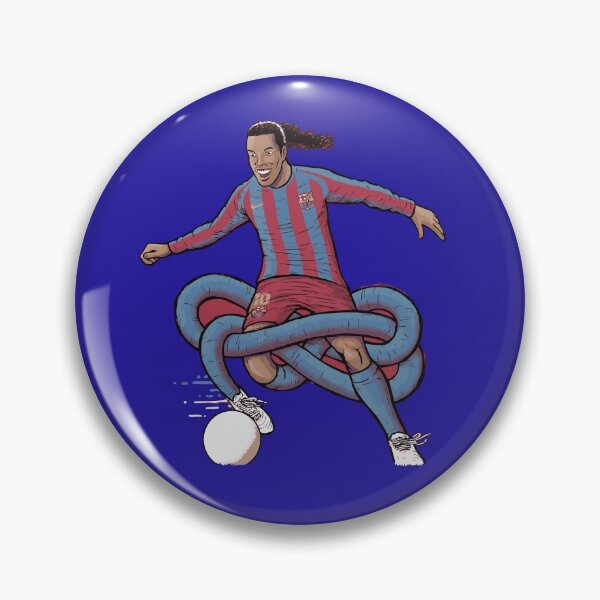 Ronaldinho Custom Pin Buttons