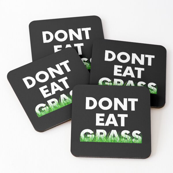 Item preview, DONT EAT GRASS designed and sold by Six Deers.