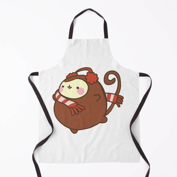 Item preview, Christmas scarf Monkey designed and sold by Ariel Tanner.