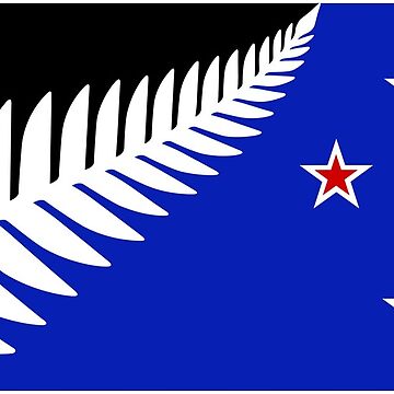 Artwork thumbnail, Silver Fern Flag by Kyle Lockwood by SilverFernFlag