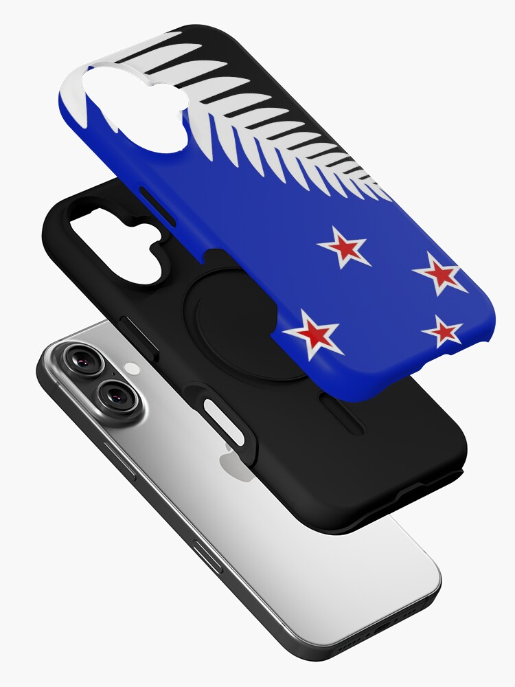 Thumbnail 2 of 4, iPhone Case, Silver Fern Flag by Kyle Lockwood designed and sold by SilverFernFlag.