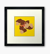 Smash Bros - Donkey Kong Framed Print