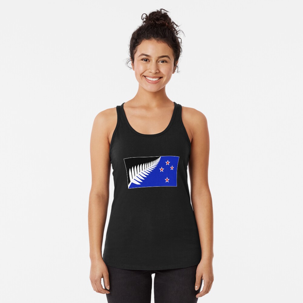 Item preview, Racerback Tank Top designed and sold by SilverFernFlag.