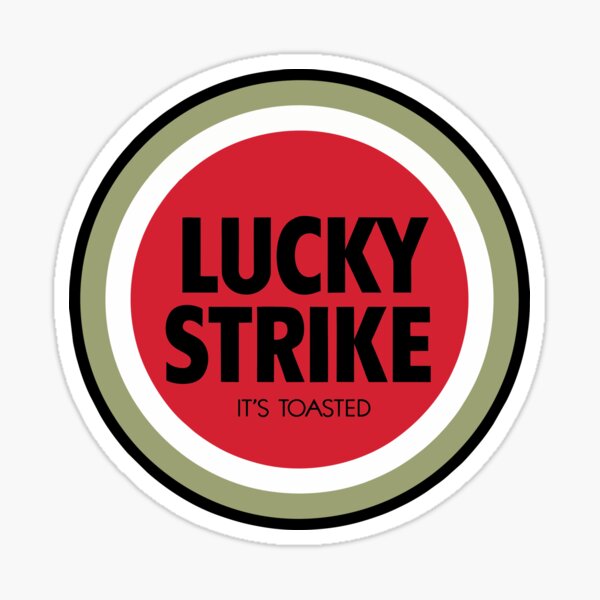 BEST SELLING - Lucky Strike Merchandise Sticker