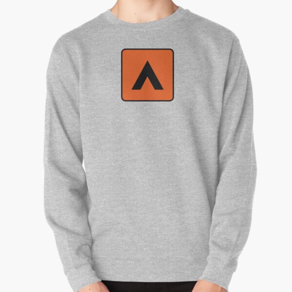 Camping Sign Symbol Pullover Sweatshirt