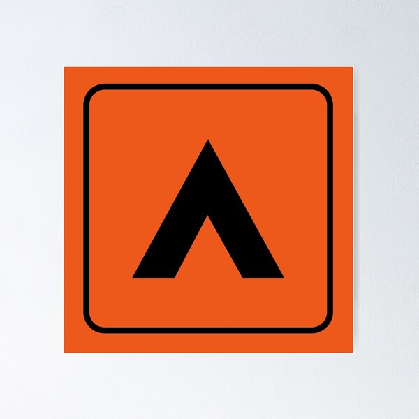 Item preview, Camping Sign Symbol designed and sold by ktthegreat.