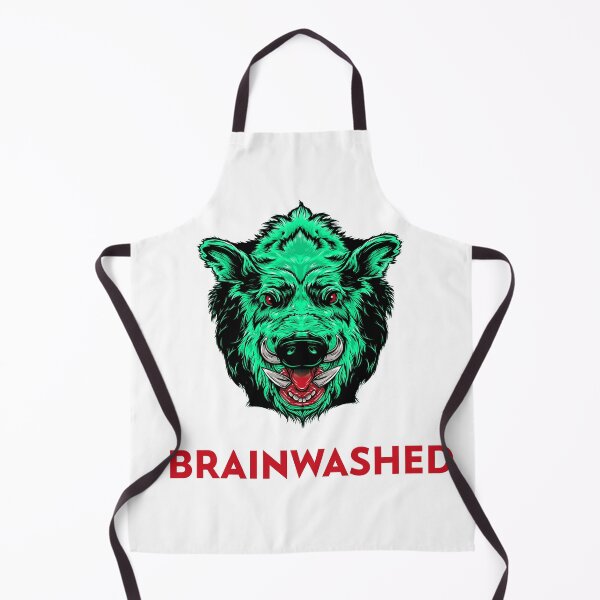 Item preview, Brainwashed Red And Green Evil Hog designed and sold by Mustard Prophet.