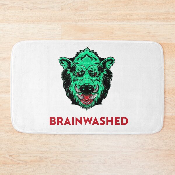 Item preview, Brainwashed Red And Green Evil Hog designed and sold by Mustard Prophet.