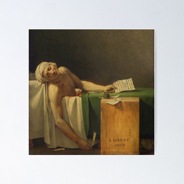 The Death of Marat by Jacques Louis David