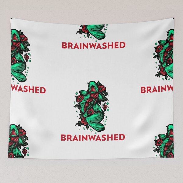 Item preview, Brainwashed Japanese Koi Fish designed and sold by Mustard Prophet.