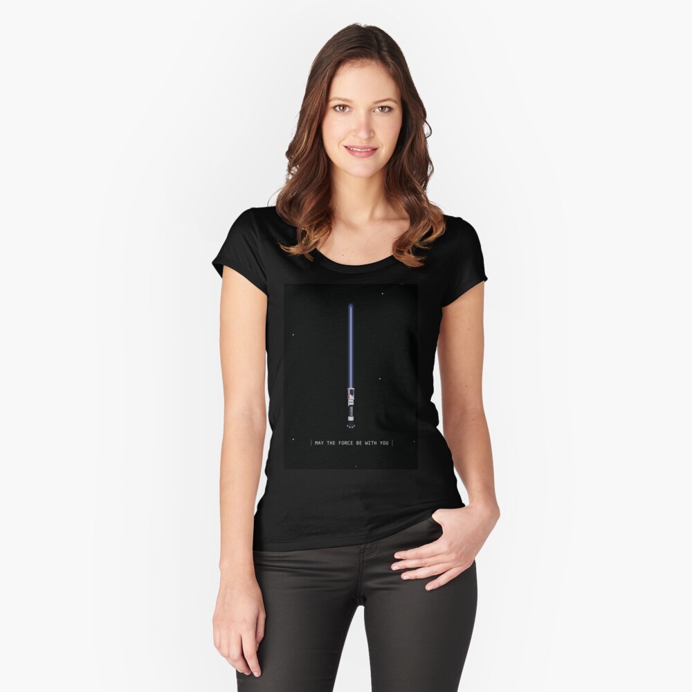 Aperçu de l'œuvre T-shirt échancré créée et vendue par christinativity.