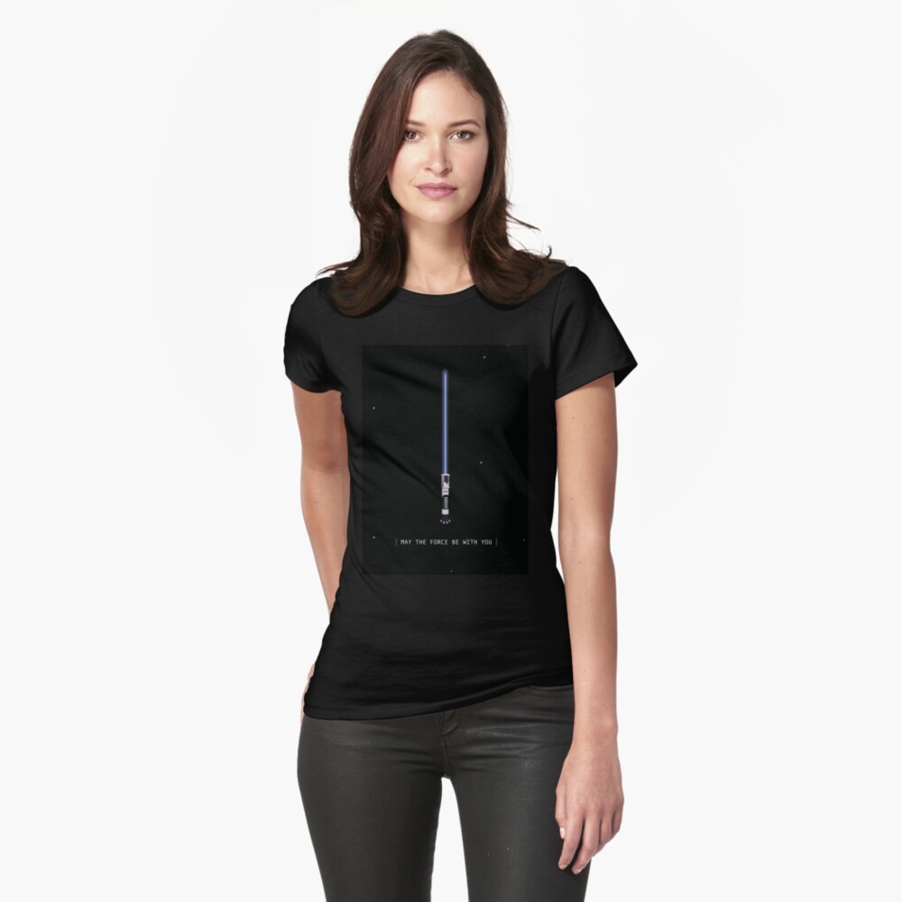 Aperçu de l'œuvre T-shirt moulant créée et vendue par christinativity.