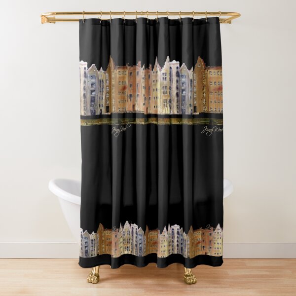 House grunge Shower Curtain