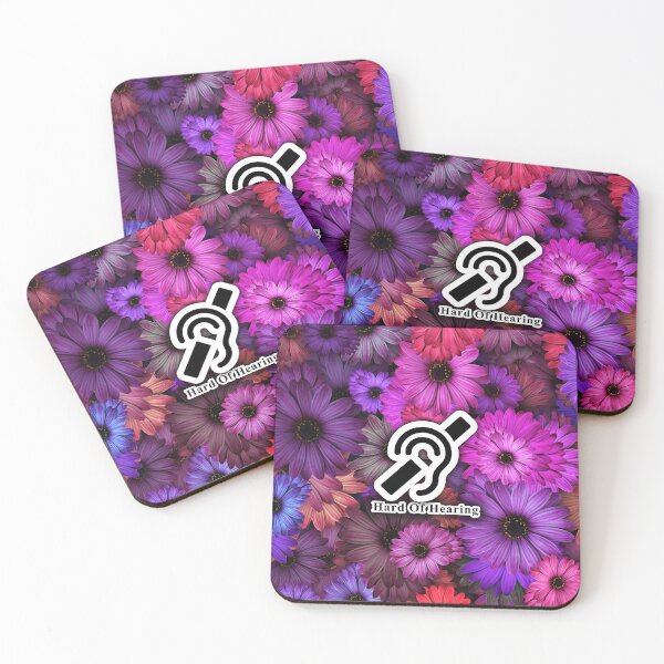 Item preview, Hard Of Hearing Floral  designed and sold by J Bigglesworth.