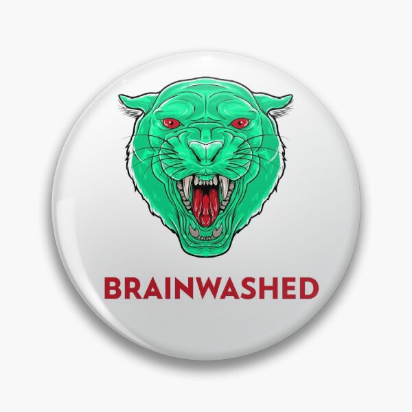 Item preview, Brainwashed Green African Panther designed and sold by Mustard Prophet.