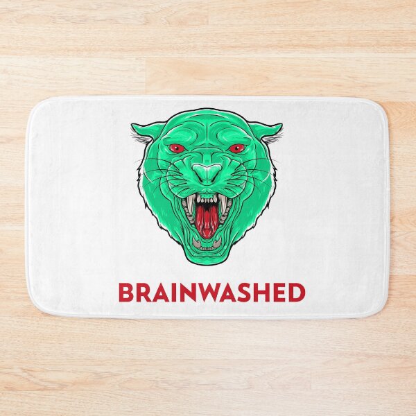 Item preview, Brainwashed Green African Panther designed and sold by Mustard Prophet.
