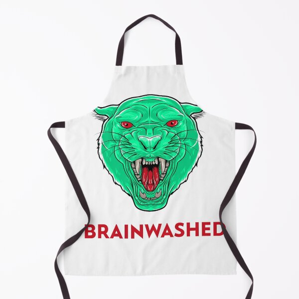 Item preview, Brainwashed Green African Panther designed and sold by Mustard Prophet.