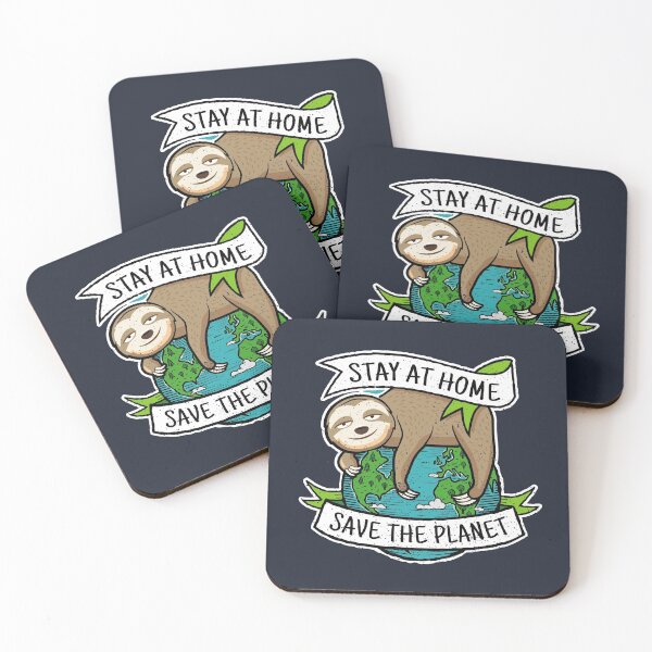 Item preview, Sloth - Stay At Home, Save the Planet designed and sold by Bangtees.