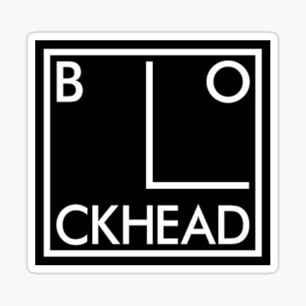 BEST SELLING - Blockheads Ian Dury Merchandise Sticker