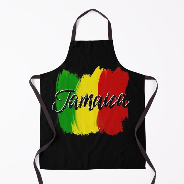 Jamaica Logo text Apron