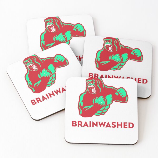Item preview, Brainwashed Red African Gorilla designed and sold by Mustard Prophet.