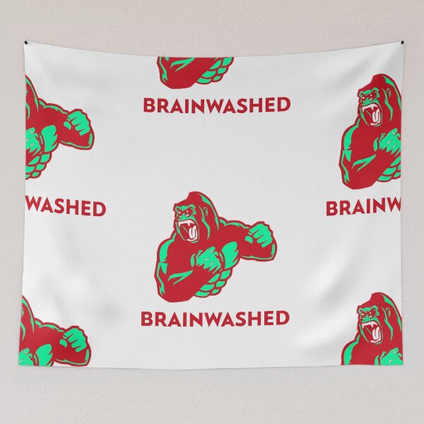 Item preview, Brainwashed Red African Gorilla designed and sold by Mustard Prophet.