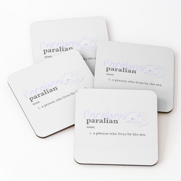 Item preview, Paralian - noun.  A Person Who Lives by the Sea Word Design by Christie Olstad designed and sold by Christie Olstad.