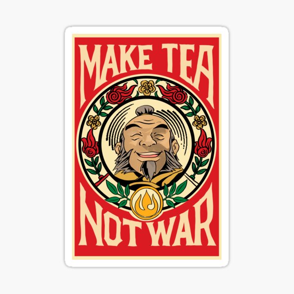 Item preview, Make Tea Not War designed and sold by lewandoski212.