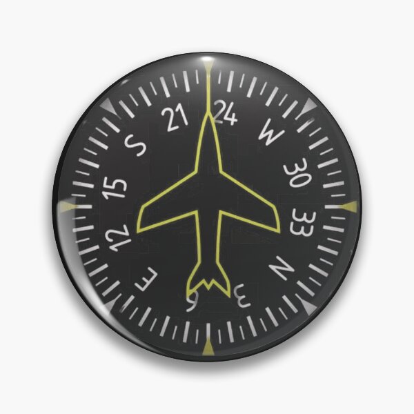 Item preview, Airplane - Heading Indicator designed and sold by Smartalb.