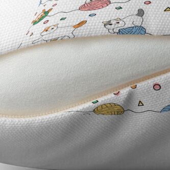 persian cat pillow