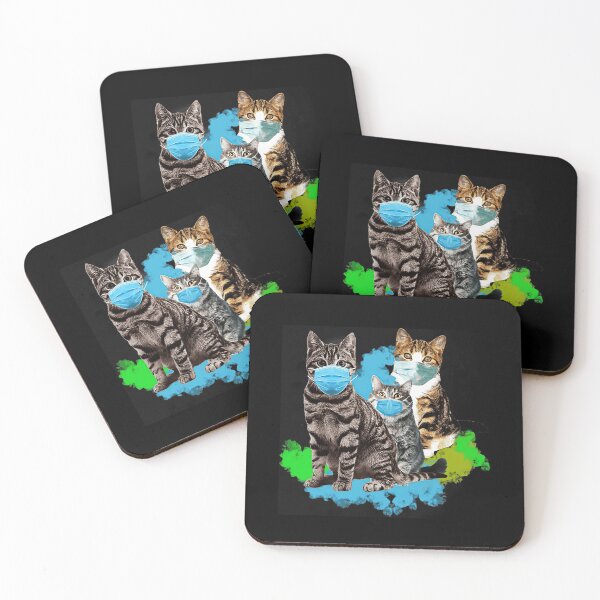 Item preview, Three Cats Mask designed and sold by HerbertFerguson.