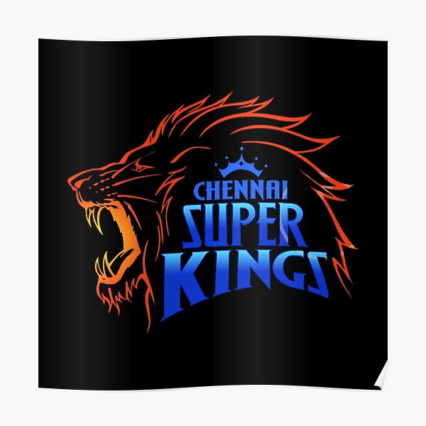 Chennai Super King Posters Redbubble