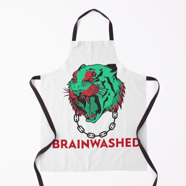 Item preview, Brainwashed Green And Red African Tiger designed and sold by Mustard Prophet.
