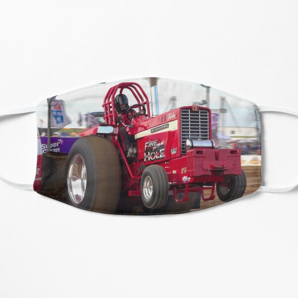 FIRE IN THE HOLE PULLING TRACTOR Mask