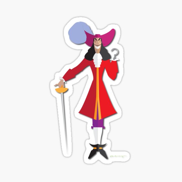 Captain Hook - Hook - Sticker