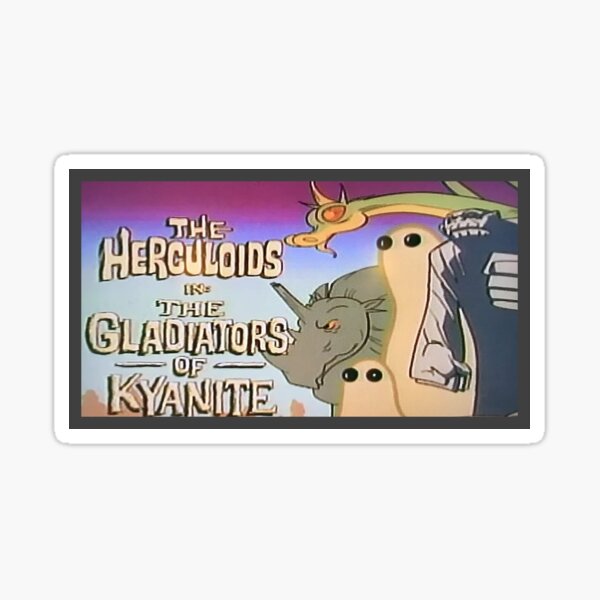 Hannah-Barbara's The Herculoids Sticker