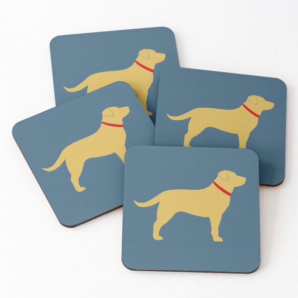 Item preview, Yellow Labrador Retriever Dog Silhouette(s) designed and sold by Jenn Inashvili.