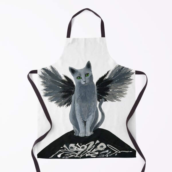 Item preview, Winged Cat and bird bones designed and sold by Deann Acton.