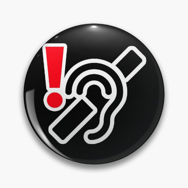 Item preview, Hearing Impaired Symbol Hard Of Hearing designed and sold by J Bigglesworth.