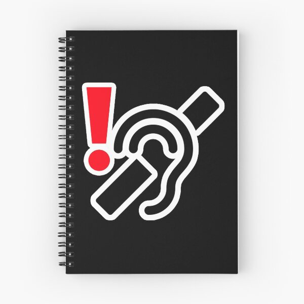 Item preview, Hearing Impaired Symbol Hard Of Hearing designed and sold by J Bigglesworth.
