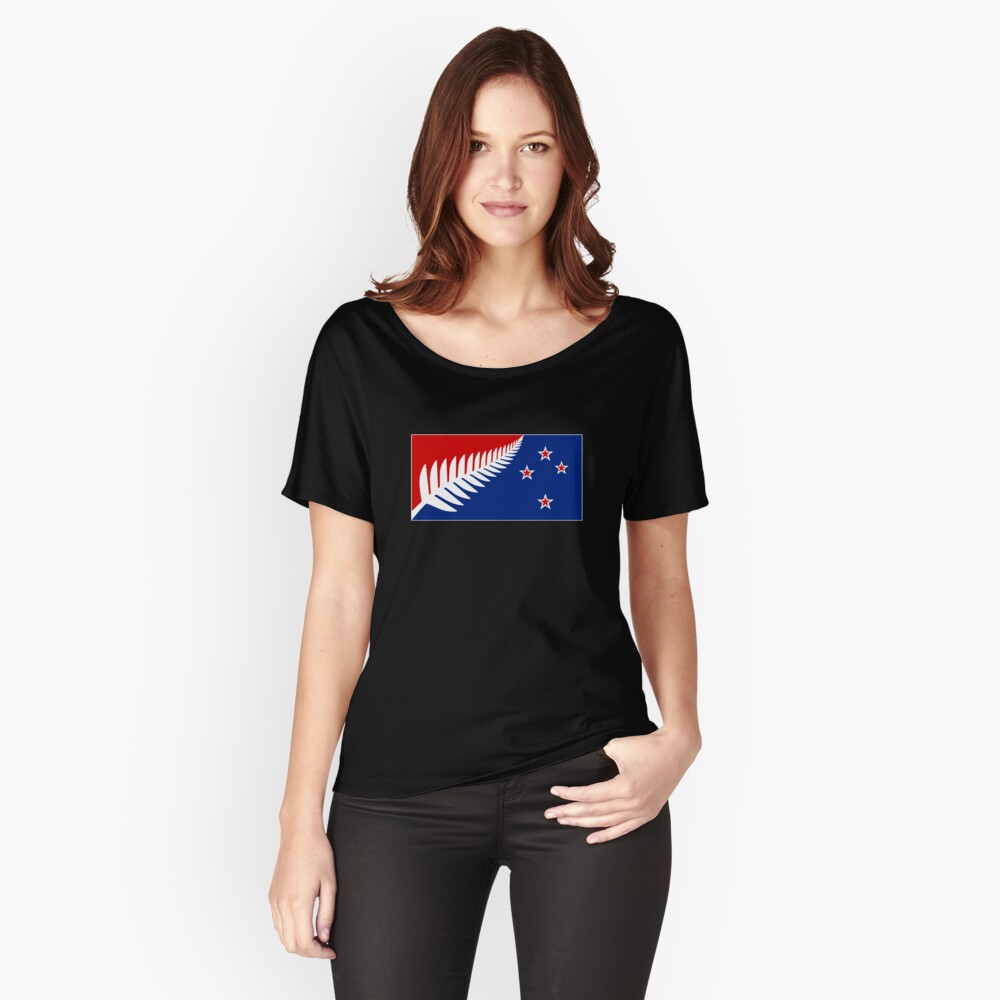 Item preview, Relaxed Fit T-Shirt designed and sold by SilverFernFlag.