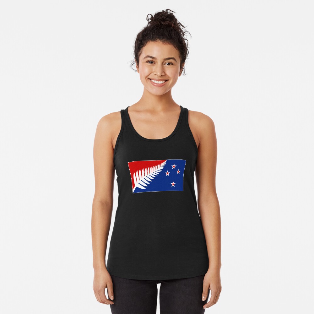 Item preview, Racerback Tank Top designed and sold by SilverFernFlag.